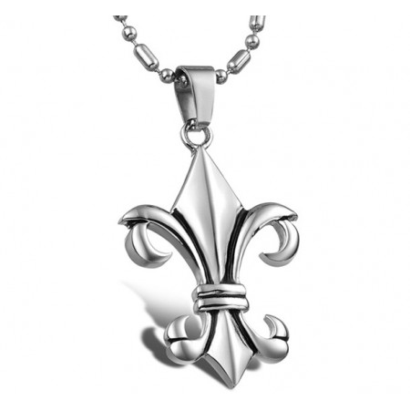 to Enjoy High Reputation at Home and Abroad Male Titanium Necklace 