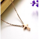 High Quality Cross Titanium Necklace