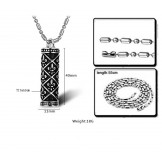 World-wide Renown National Style Titanium Necklace