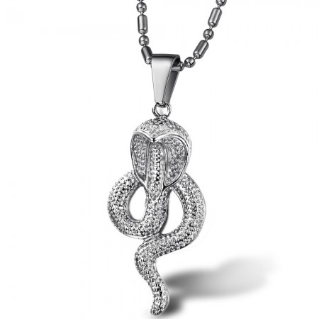 Complete in Specifications Cobral Titanium Necklace 