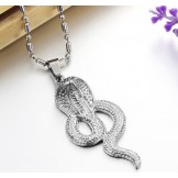 Complete in Specifications Cobral Titanium Necklace 