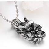 The Queen of Quality Male Kirin Titanium Necklace 