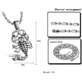 High Quality Scorpion Titanium Necklace 