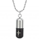 High Quality Cross Titanium Necklace