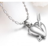 Selling Well all over the World Female Sweetheart Titanium Necklace