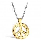 Superior Quality Male Classic Titanium Necklace 