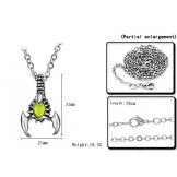 World-wide Renown Male Titanium Necklace 