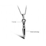 High Quality Male Prismatic Titanium Necklace 