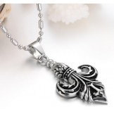 Easy to Use Male Classic Titanium Necklace 