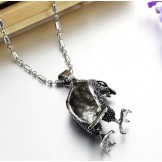 The Queen of Quality Eagle Shape Titanium Necklace