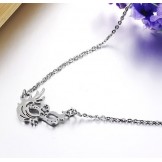 Dependable Performance Female Odd-Shaped Titanium Necklace