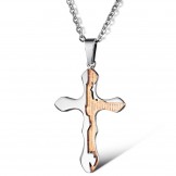 Reliable Reputation Cross Titanium Necklace 