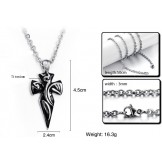 Excellent Quality Cross Titanium Necklace 