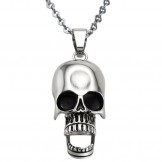 Stable Quality Skull Titanium Necklace 