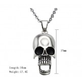 Stable Quality Skull Titanium Necklace 
