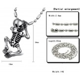 Quality and Quantity Assured Male Titanium Necklace 