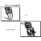 The King of Quantity Male Kirin Titanium Necklace 