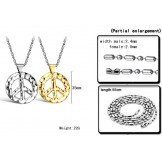 Superior Quality Male Classic Titanium Necklace 