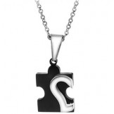 Quality and Quantity Assured Sweetheart Titanium Necklace For Lovers 