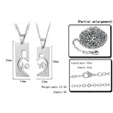 High Quality Titanium Necklace For Lovers 