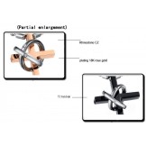 Selling Well all over the World Cross Titanium Necklace For Lovers 