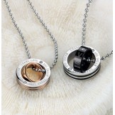 Stable Quality Titanium Necklace For Lovers
