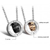 Stable Quality Titanium Necklace For Lovers