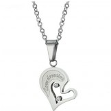 World-wide Renown Titanium Necklace For Lovers 