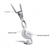 High Quality Titanium Necklace For Lovers 