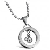 The Queen of Quality Mickey Shape Titanium Necklace For Lovers  