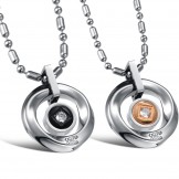 High Quality Classic Titanium Necklace For Lovers 