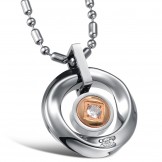 High Quality Classic Titanium Necklace For Lovers 