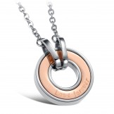 Stable Quality Titanium Necklace For Lovers 