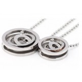 High Quality Tricyclic Titanium Necklace For Lovers 