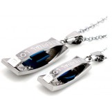 World-wide Renown Corsair Titanium Necklace For Lovers 