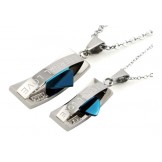 World-wide Renown Corsair Titanium Necklace For Lovers 