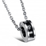 High Quality Titanium Necklace For Lovers 