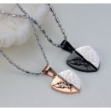 Excellent Quality Titanium Necklace For Lovers 