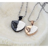 Excellent Quality Titanium Necklace For Lovers 