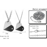 Complete in Specifications Rotary Titanium Necklace For Lovers 