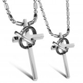 Easy to Use Cross Titanium Necklace For Lovers