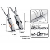 Selling Well all over the World Titanium Necklace For Lovers 