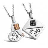 Stable Quality Titanium Necklace For Lovers