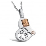 Stable Quality Titanium Necklace For Lovers