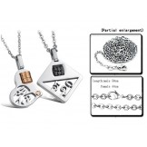Stable Quality Titanium Necklace For Lovers