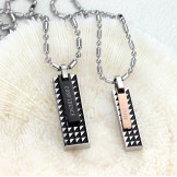 Wide Varieties Titanium Necklace For Lovers 