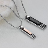 Wide Varieties Titanium Necklace For Lovers 