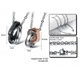 Stable Quality Titanium Necklace For Lovers