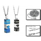 Dependable Performance Titanium Necklace For Lovers 