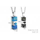 Dependable Performance Titanium Necklace For Lovers 